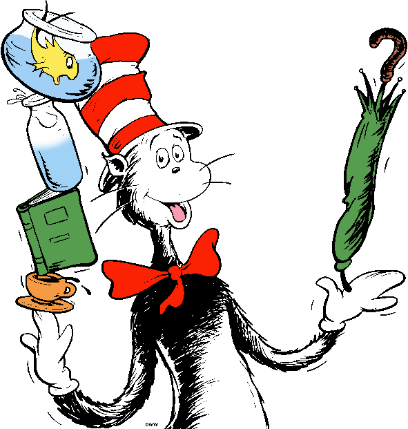 Dr Seuss cat in the hat