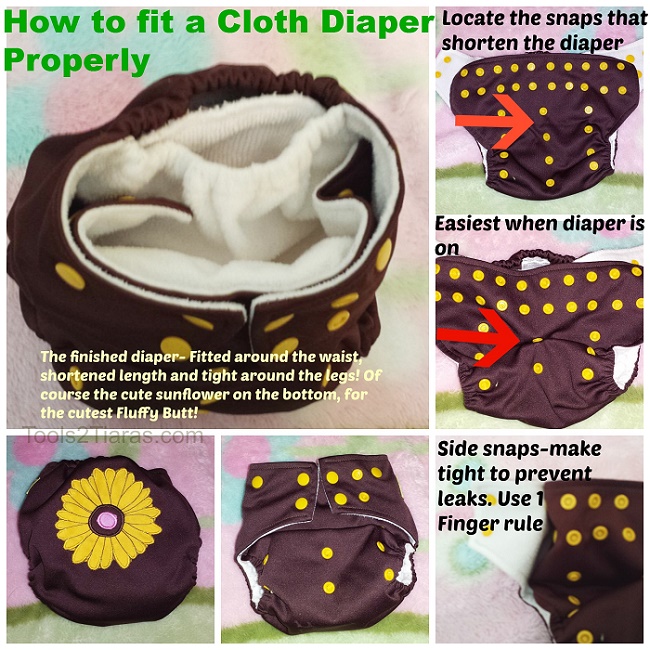 How to Fit a Cloth Diaper